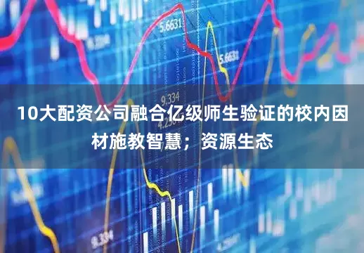 10大配资公司融合亿级师生验证的校内因材施教智慧；资源生态
